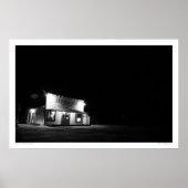 Alpine Inn (b&w) Poster (Voorkant)