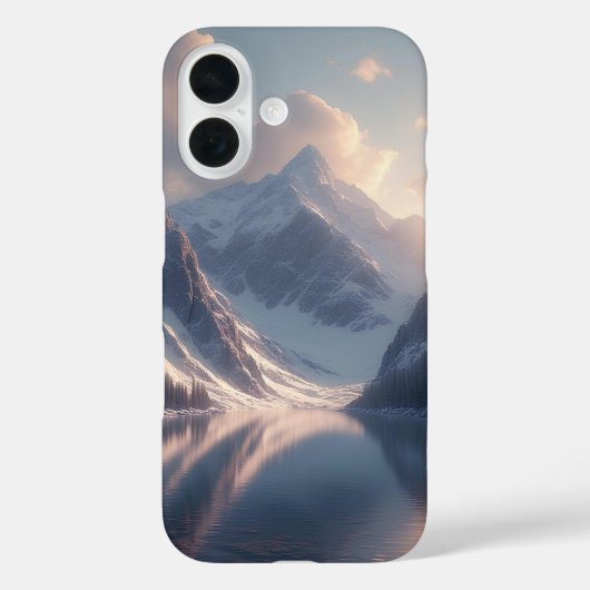 Alpine Lake Sunrise Reflection Case-Mate iPhone Case (Achterkant)