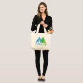 Alpine Life Grote Tote Bag (Voorkant (model))