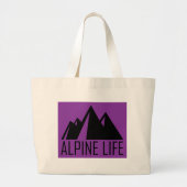 Alpine Life Grote Tote Bag (Voorkant)