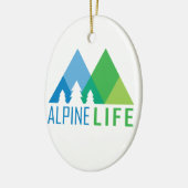 Alpine Life Keramisch Ornament (Links)