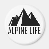Alpine Life Magneet (Voorkant)