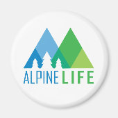 Alpine Life Magneet (Voorkant)