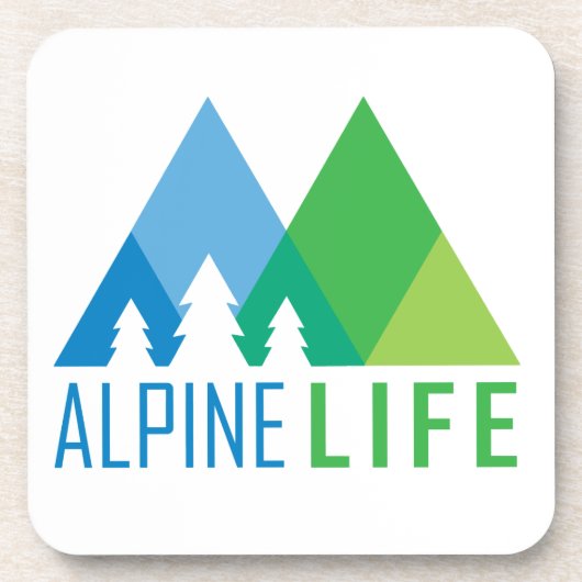Alpine Life Onderzetter (Voorkant)