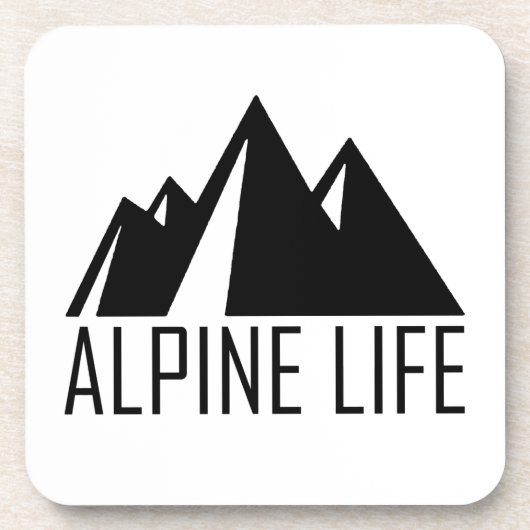 Alpine Life Onderzetter (Voorkant)