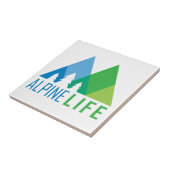 Alpine Life Tegeltje (Zijkant)