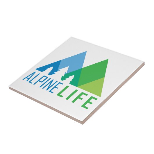 Alpine Life Tegeltje (Zijkant)