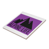 Alpine Life Tegeltje (Zijkant)