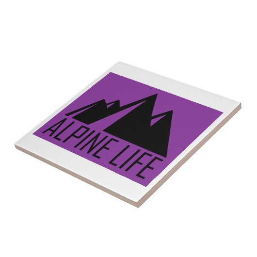 Alpine Life Tegeltje (Zijkant)