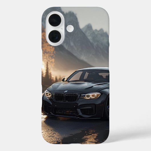 Alpine M-Power Zonsondergang Case-Mate iPhone Case (Achterkant)