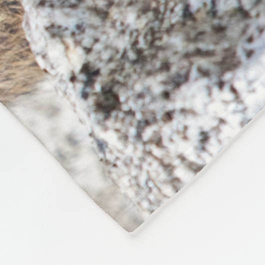 Alpine Marmot Fleece Blanket Deken (Hoek)