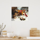 Alpine Mastiffs - Sir Edwin Landseer Fine Art Poster (Keuken)