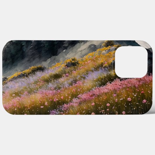 Alpine Meadow kunstwerk Case-Mate iPhone Case (Achterkant (horizontaal))