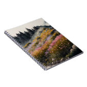 Alpine Meadow kunstwerk Notitieboek (Rechterzijde)