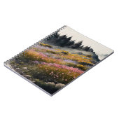 Alpine Meadow kunstwerk Notitieboek (Linkerzijde)