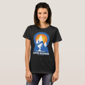 Alpine Meadows Ski Sunset T-shirt (Voorkant volledig)