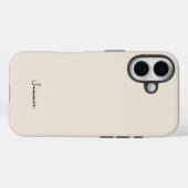 Alpine Oat Beige esthetisch Case-Mate iPhone Case (Achterkant (horizontaal))
