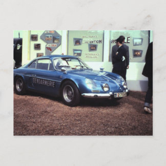 Alpine Renault at Le Mans Briefkaart