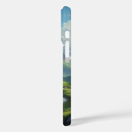 Alpine River Cabin Case-Mate iPhone Case (Achterkant / Links)