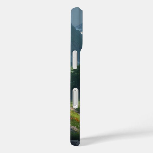 Alpine River Cabin Case-Mate iPhone Case (Achterkant / Rechts)