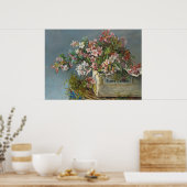 Alpine Rozen in een raamkozijn – Andreas Lach Poster (Keuken)