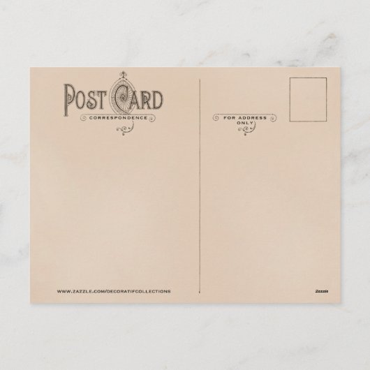 Alpine Santa Briefkaart (Achterkant)