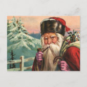 Alpine Santa Briefkaart (Voorkant)
