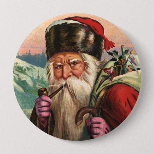Alpine Santa Button (Voorkant)