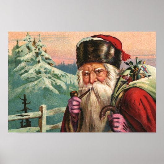 Alpine Santa Poster (Voorkant)