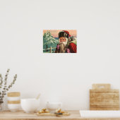 Alpine Santa Poster (Keuken)