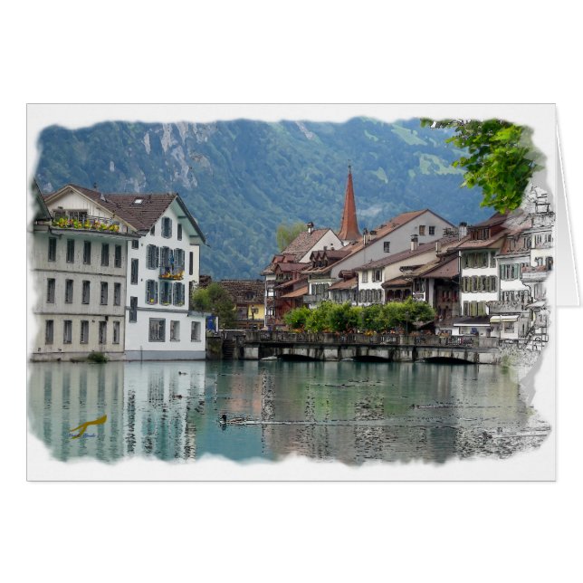 Alpine Scene (Voorkant Horizontaal)