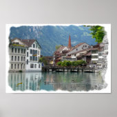Alpine Scene Poster (Voorkant)