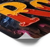 Alpine Shred: Leeuwengebrul in de bergen Poster (Hoek)