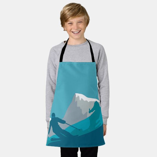 Alpine skiën Kinder hobby Schort (Gedragen)