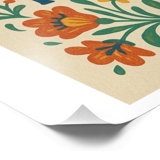 Alpine Skiing Faster Than My Problems Foto Afdruk (Hoek)