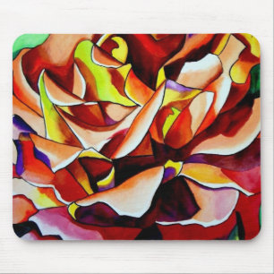 Alpine Sunset Roos flower Muismat