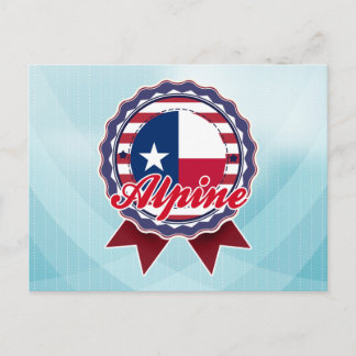 Alpine, TX Briefkaart