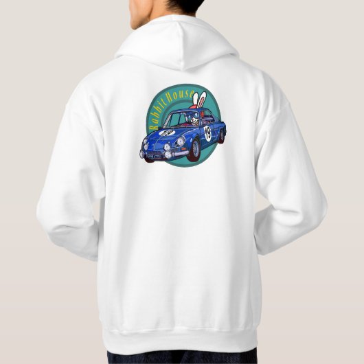 Alpine type A110 B Hoodie (Achterkant)