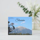 Alpine View of Bled Lake Region in Slovenia Briefkaart (Staand voorkant)