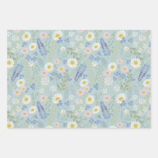 Alpine Wildflowers Coördinerende Cadeauverpakking Inpakpapier Vel