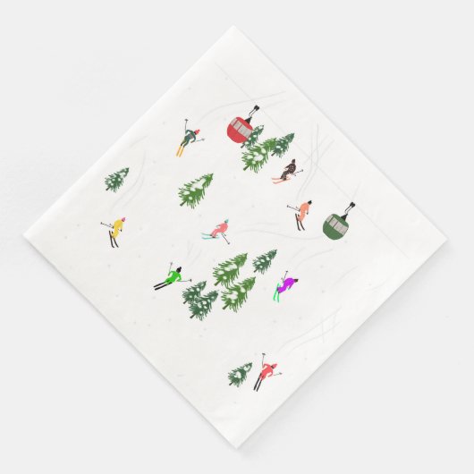 Alpineskiën | Gondola Skilift vakantieskiërs Servet (Hoek)