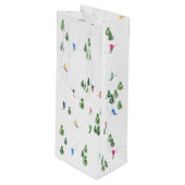 Alpineskiën | Skivakantieskiërs Wijn Cadeautas (Voorkant Gekanteld)