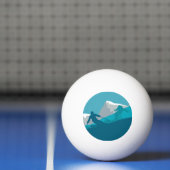 Alpineskiërs Alpineskiën Pingpongbal (Net)