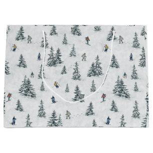 Alpineskiërs en Verborgen Yetis - Downhill Skiën Groot Cadeauzakje