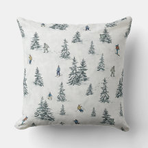 Alpineskiërs en Verborgen Yetis - Downhill Skiën