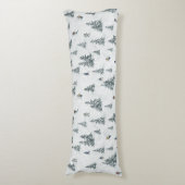 Alpineskiërs en Verborgen Yetis - Downhill Skiën Lichaamskussen (Voorkant Verticaal)