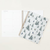 Alpineskiërs en Verborgen Yetis - Downhill Skiën Planner (Display)