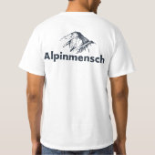 Alpinmensch T-shirt (Achterkant)