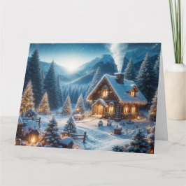 Alpisch Oud en Nieuw – Maak je eigen bericht Kaart