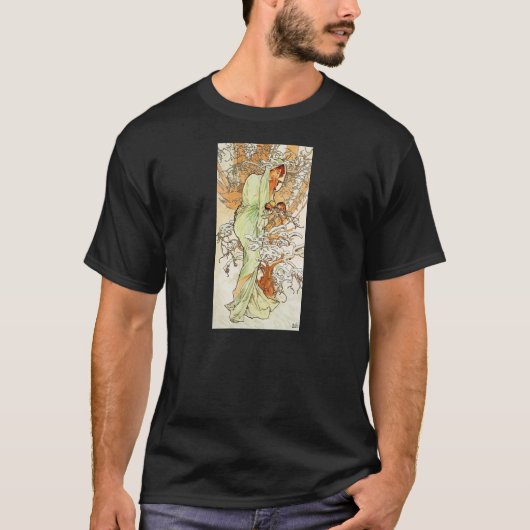 Alpohense Mucha Winter T-shirt (Voorkant)